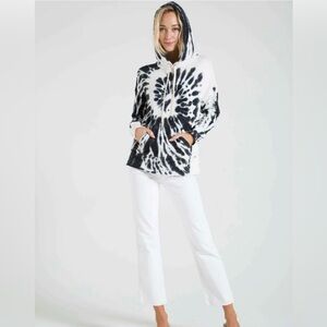 Philanthropy - Trapper Sweatshirt in Milky Way Tie Dye from Revolve